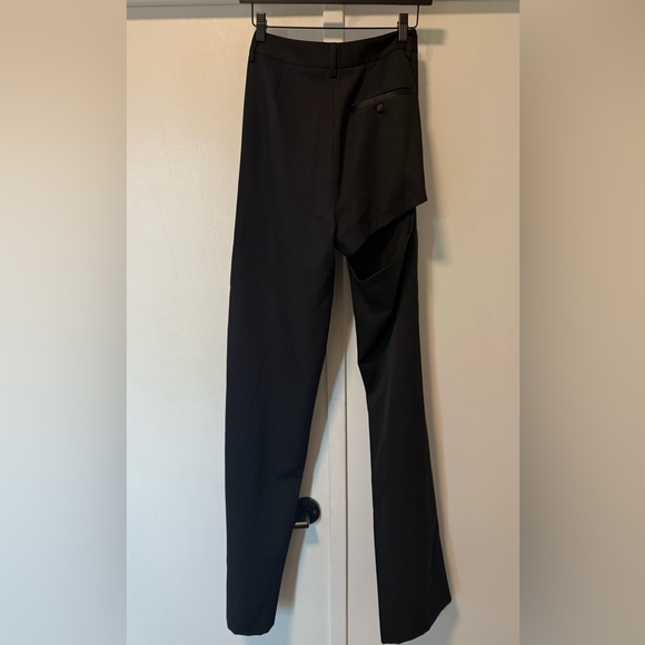 A R E A Asymmetric Slit Pant - Picture 10 of 12